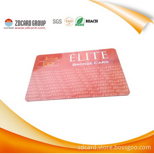 Medical RFID Smart Contactless Printing Plastic Card